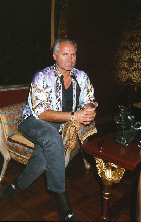 prepare versace gianni with another designer in 90s|gianni versace clothing.